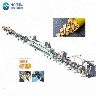 Dòng máy làm bánh quy Oreo tự động 220V / 380V 2000kgs